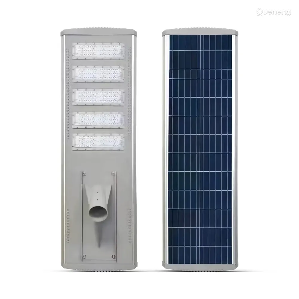 10m 120W solar-powered street light QN-JF2120 for infrastructure projects