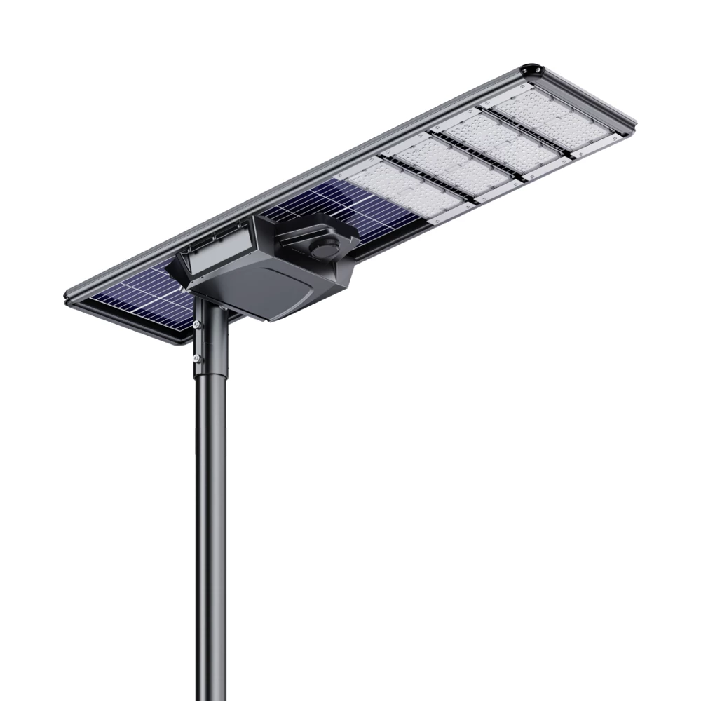 10m 125W high power solar street light QN-BN1125 for highways