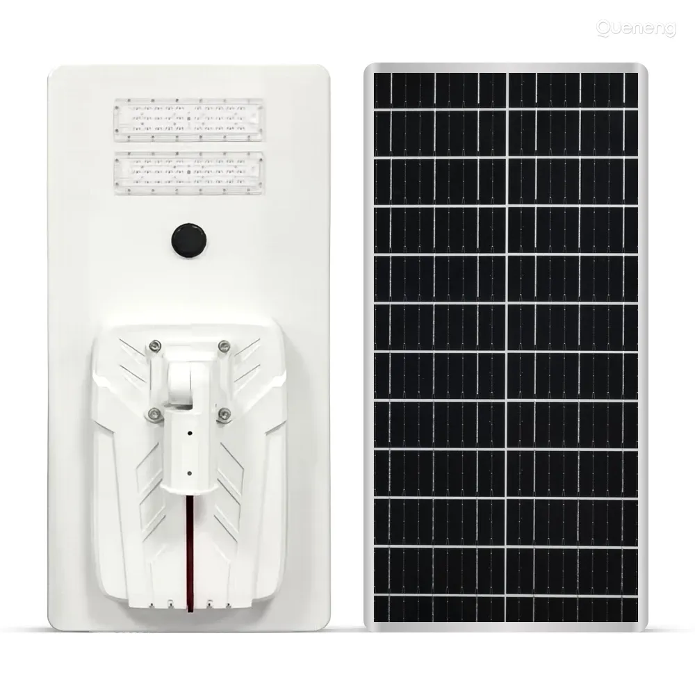 6m 80W integrated solar street light QN-JH180 for outdoor lighting