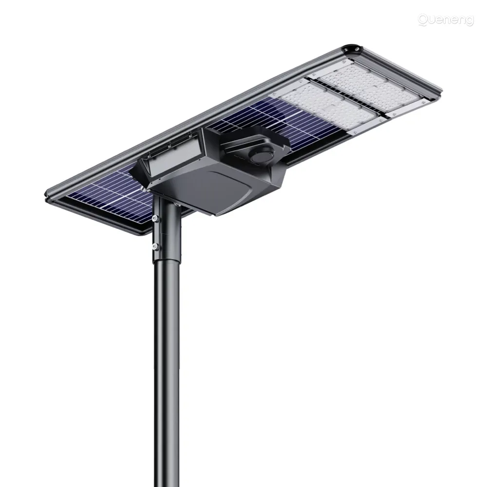 6m solar-powered street light QN-BN180 for road construction projects