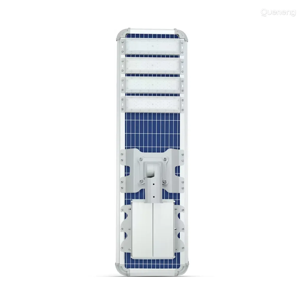 8m 50W all-in-one solar powered street lamp QN-JP1100 for road projects