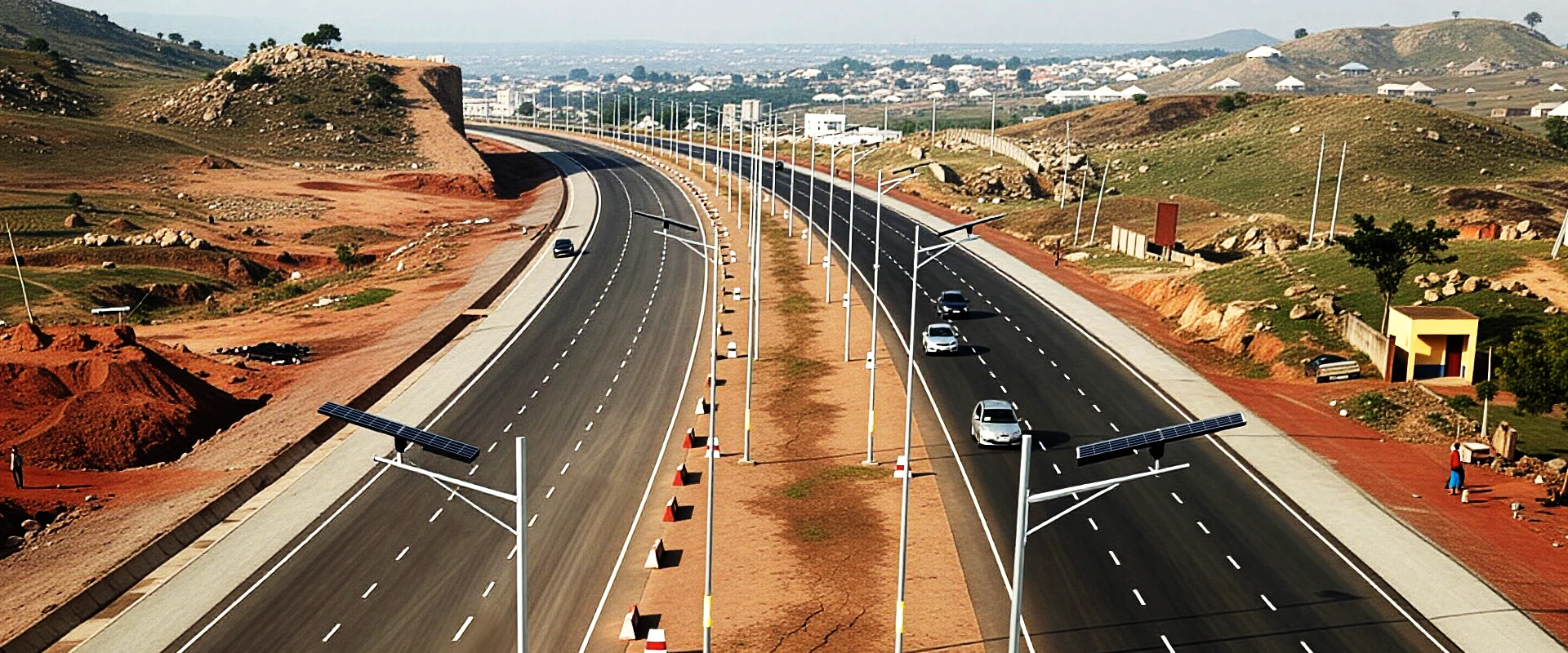 Commercial Solar Street Lighting Solution for Expressway Infrastructure Projects