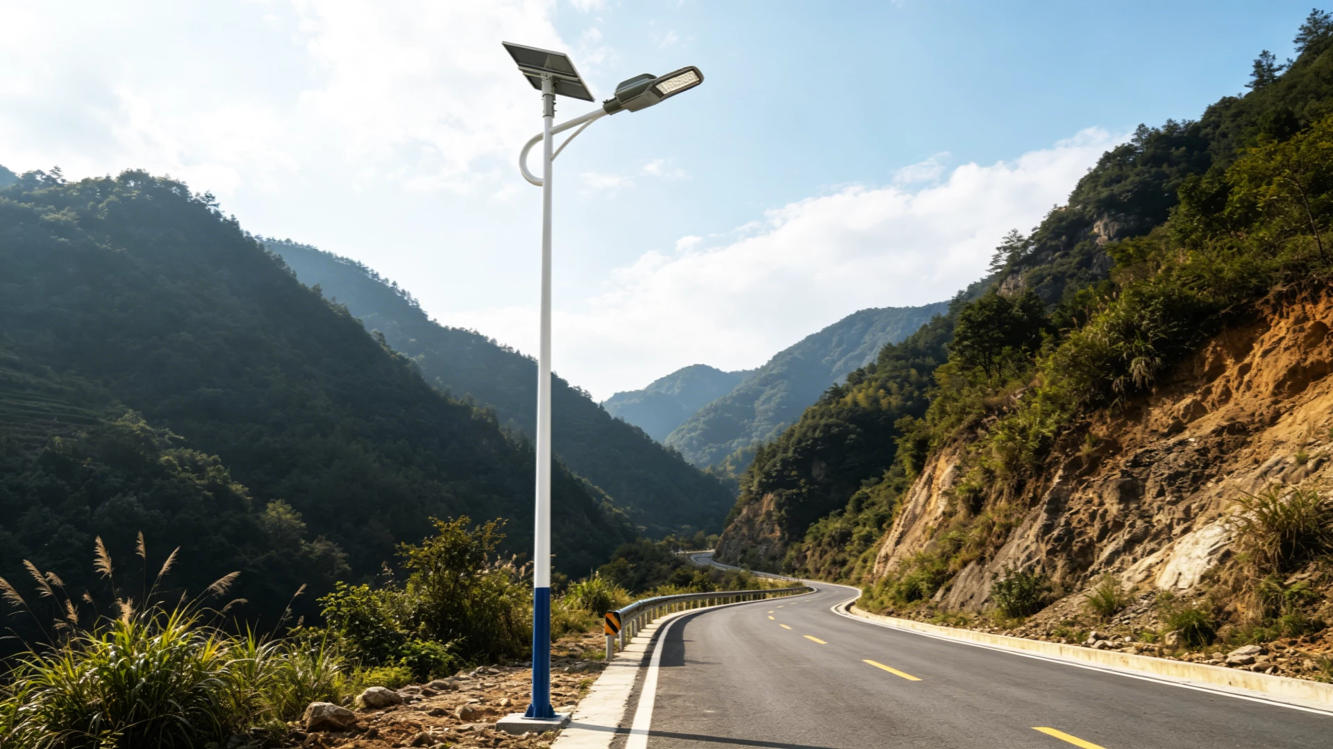 commercial solar street lights for public road lighting