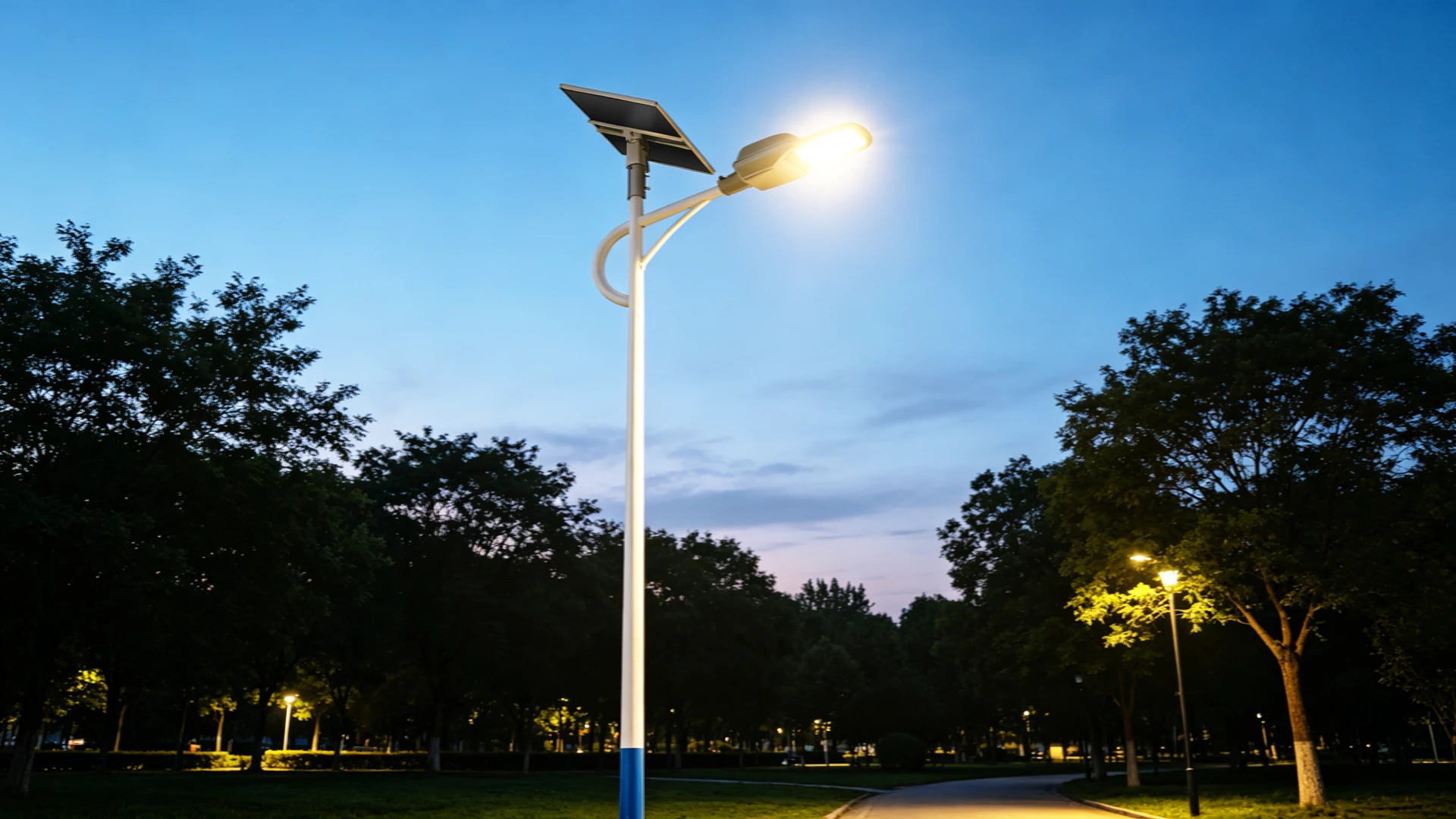commercial solar street lights for public road