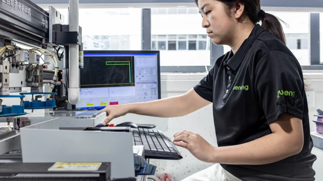 electrical testing during solar panel production