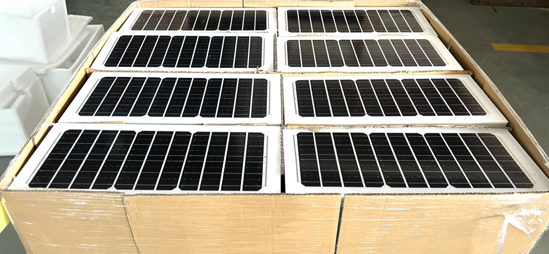 Export packaging inspection for solar street light shipments