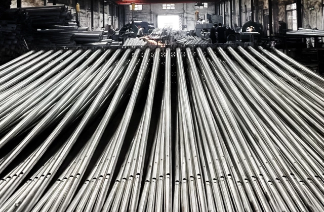 Galvanized steel pole manufacturing facility for solar street lighting projects