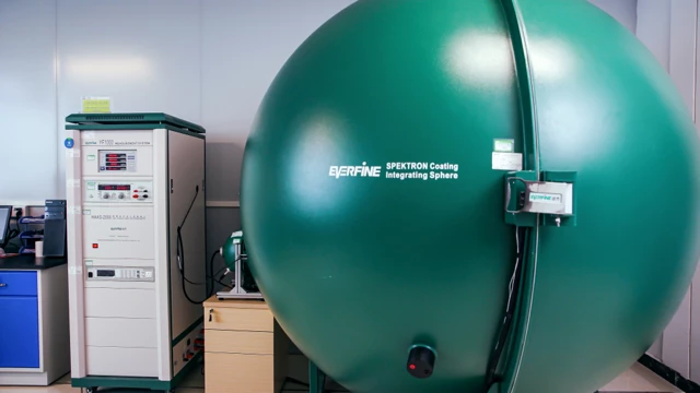 Integrating sphere test equipment for LED solar street light performance measurement