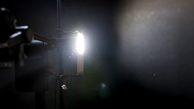 Lighting performance evaluation of solar street lights