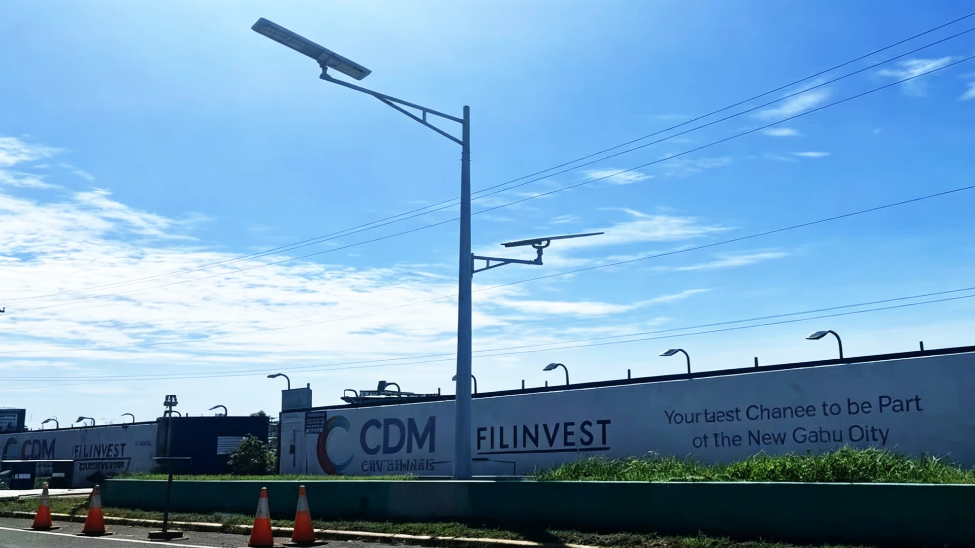 Solar-powered municipal roadway lighting project in Lagos, Nigeria
