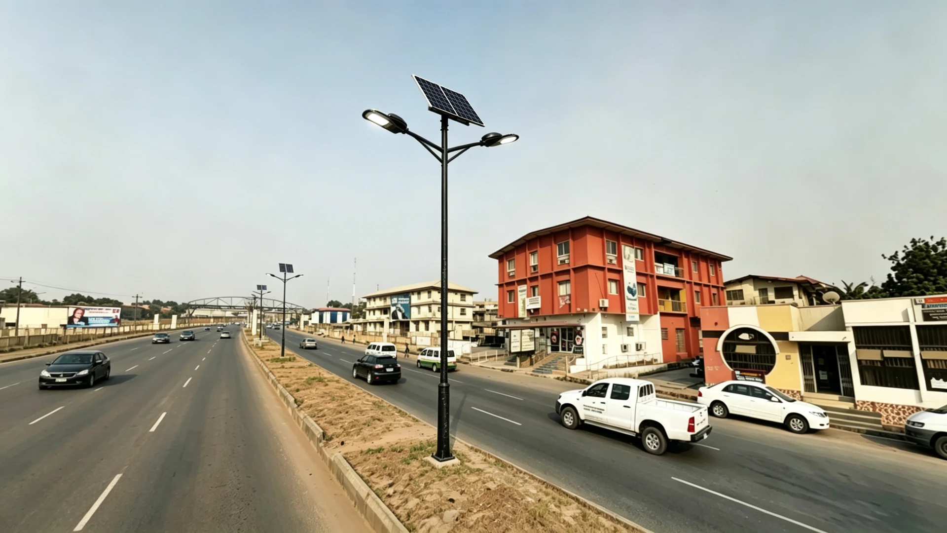 Luyi Smart Solar Street Light in Nigeria