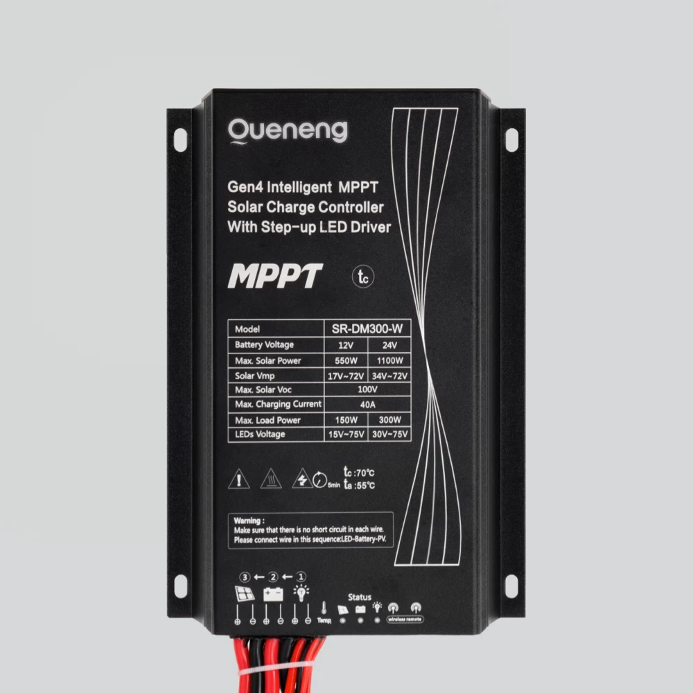 MPPT solar charge controller for street lighting system