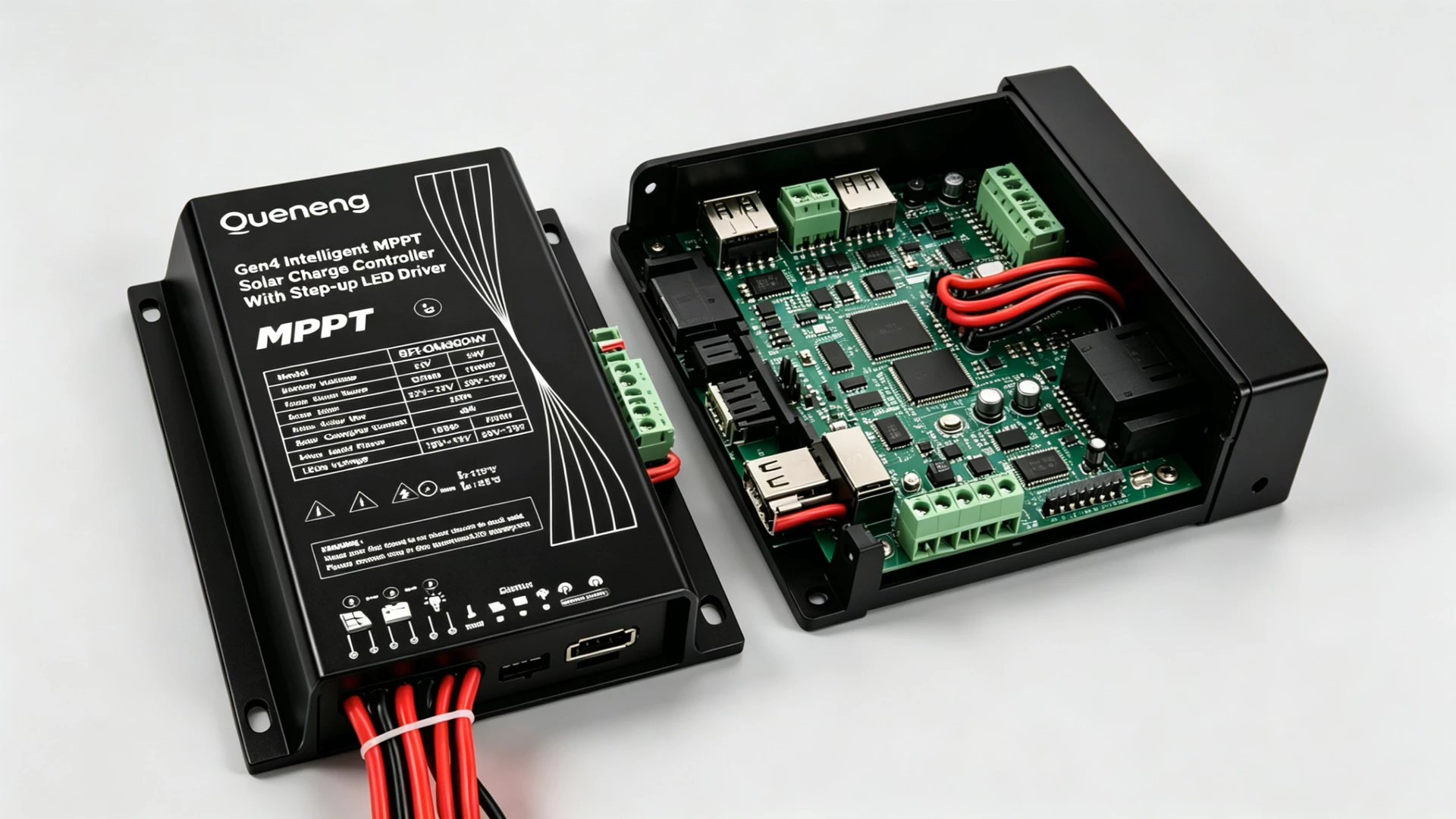 MPPT solar charge controller for street lighting system