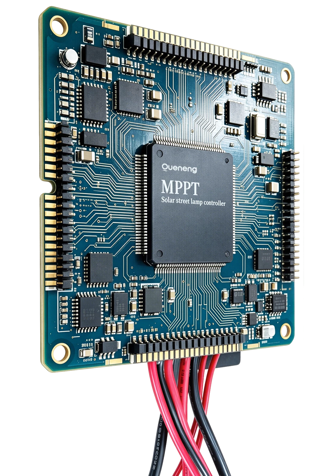 MPPT Solar Street Light System Architecture Diagram