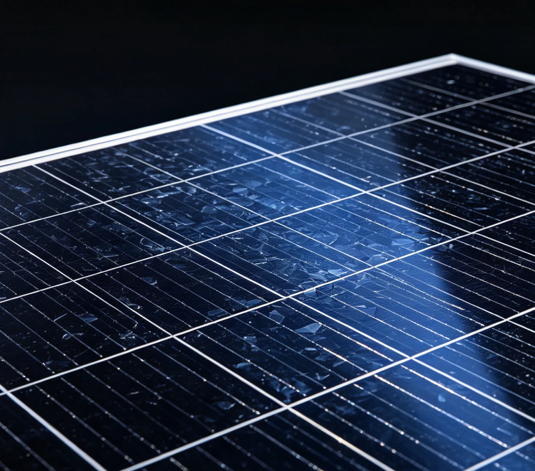Polycrystalline solar panels