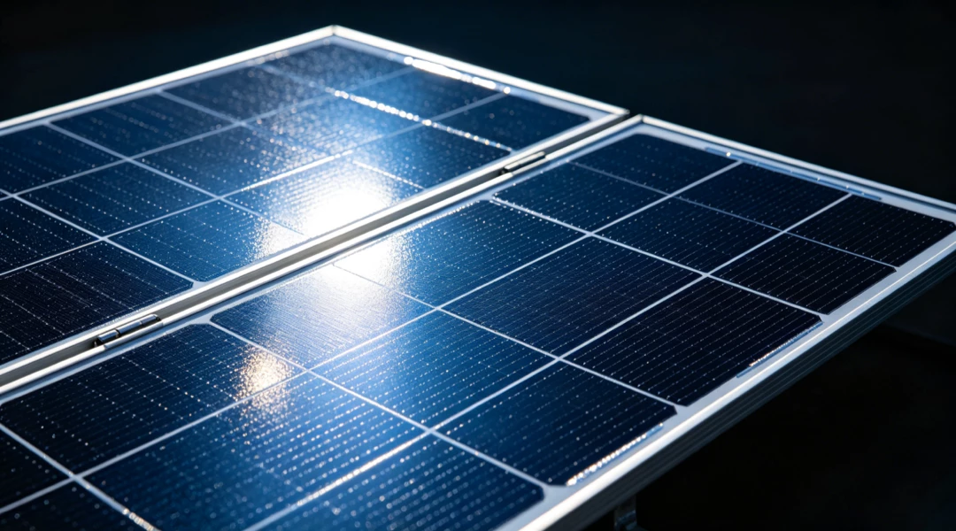 Polycrystalline solar panels