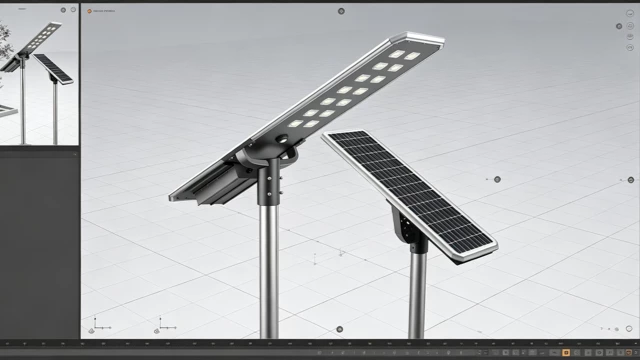 Prototype development for solar street lighting products