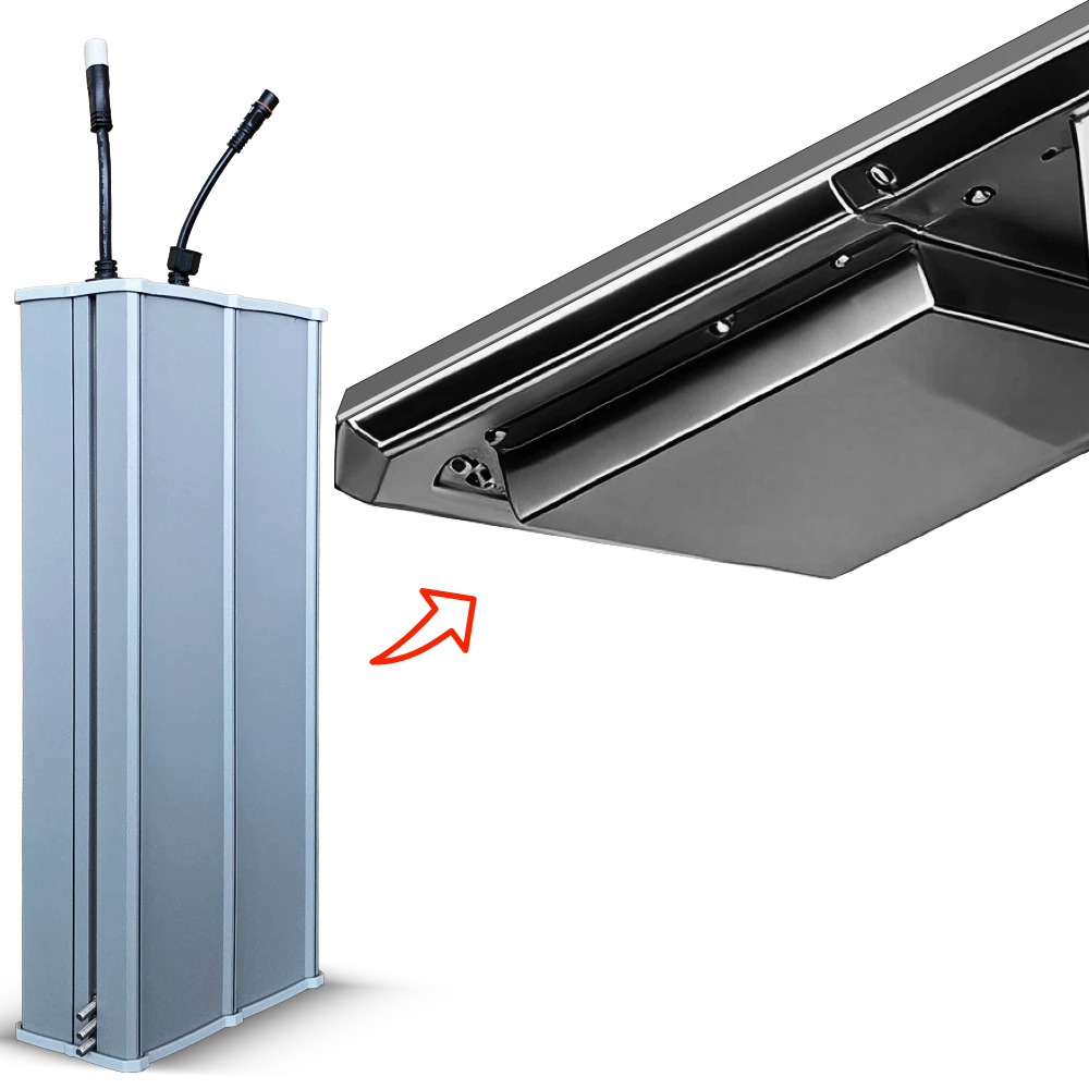 Rechargeable energy storage system for solar powered street light
