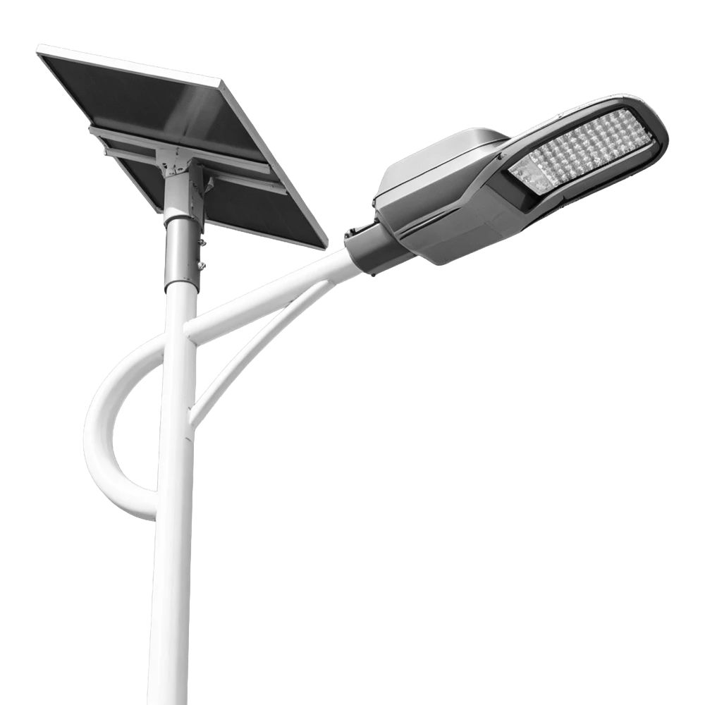 smart solar LED street light for outdoor road lighting