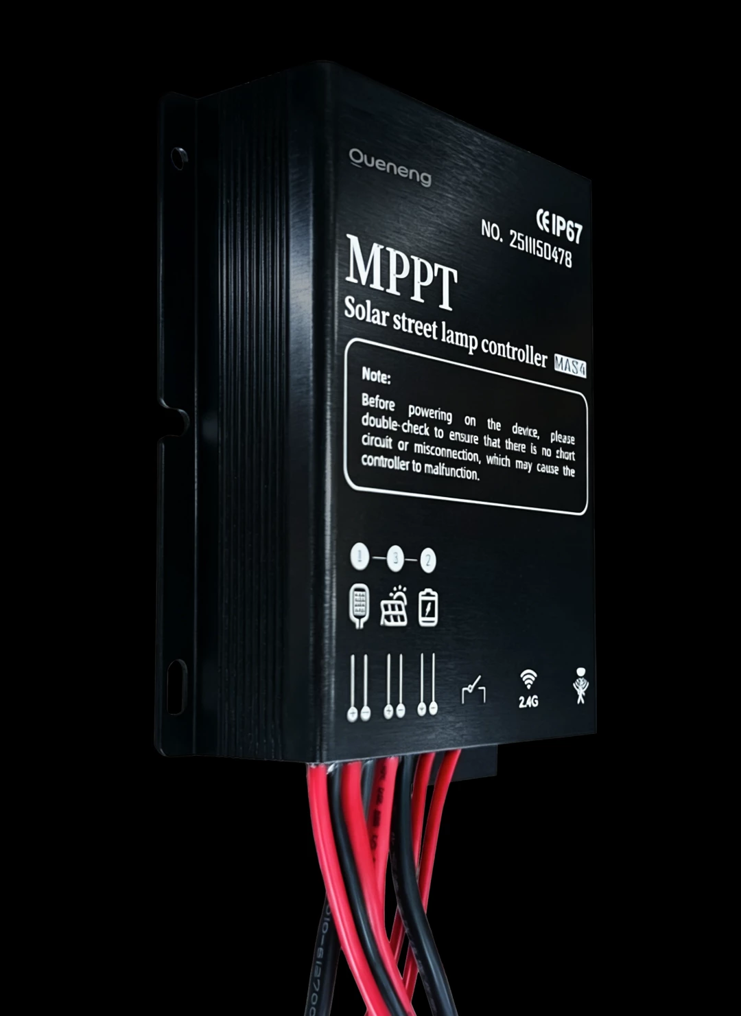 Smart Solar Lighting Power Management System Workflow
