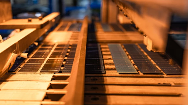 Solar panel manufacturing for solar street lighting systems in Africa