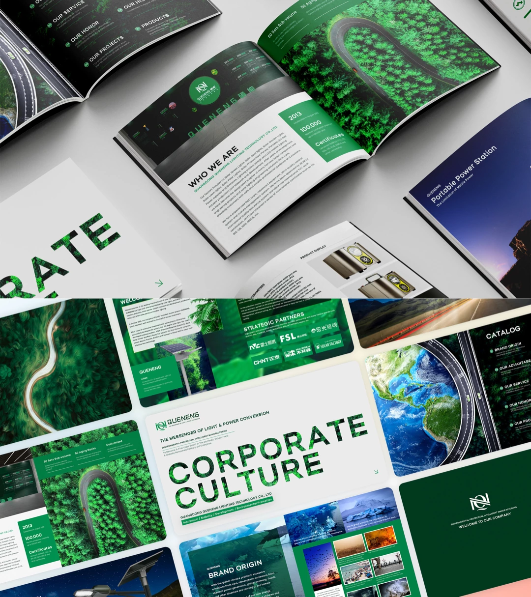 Solar street light distributor marketing materials