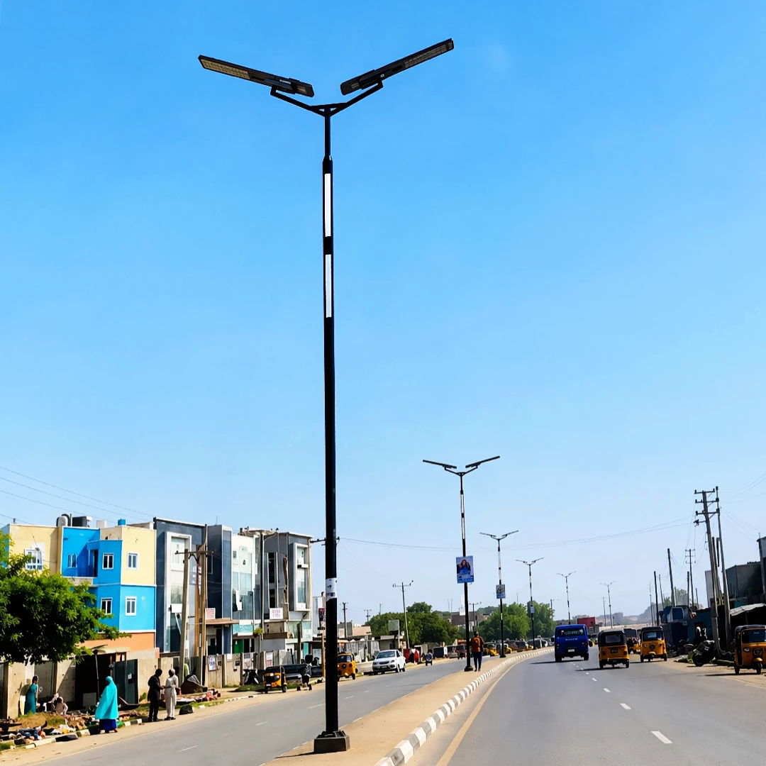 Solar Street Lighting Solution for Secondary Road Safety Improvement