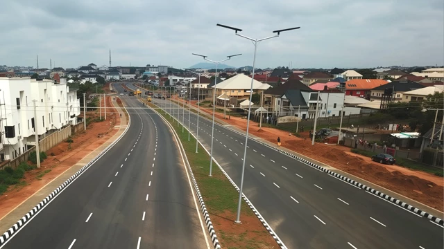 Solar street lighting systems for African highway projects