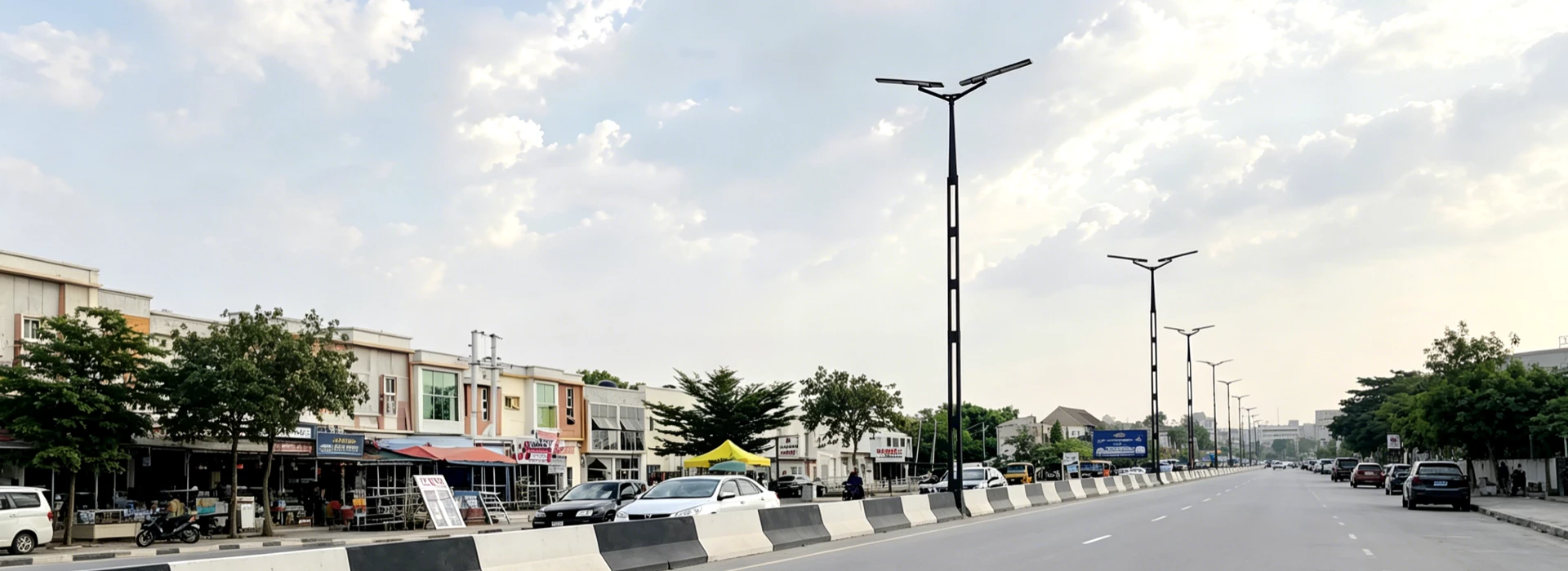 Solar street light customer support center for global infrastructure and African projects
